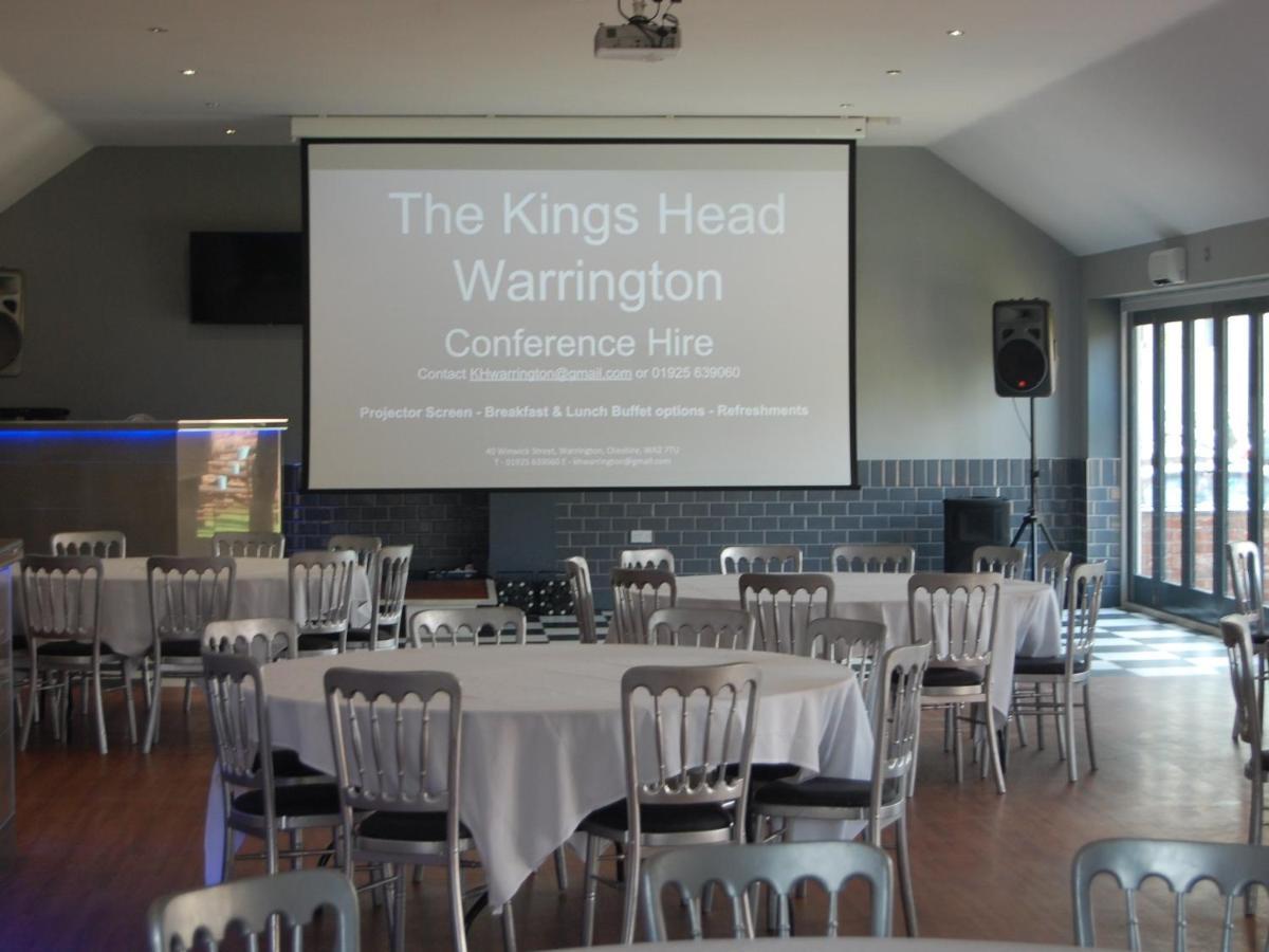 The Kings Head Bed & Breakfast Warrington Dış mekan fotoğraf